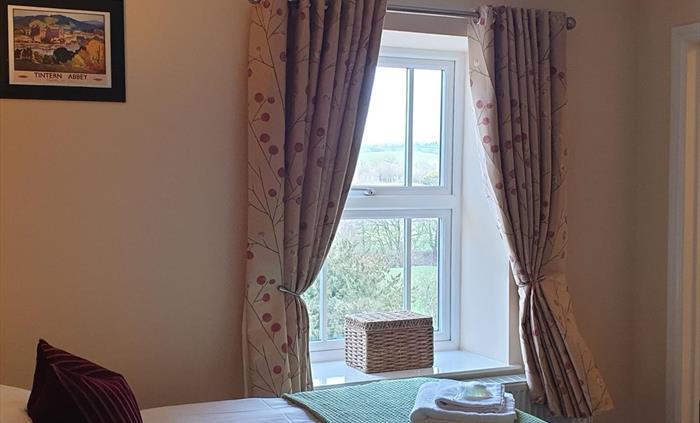 Twin room with lovely views